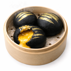 Black Gold Lava Bun